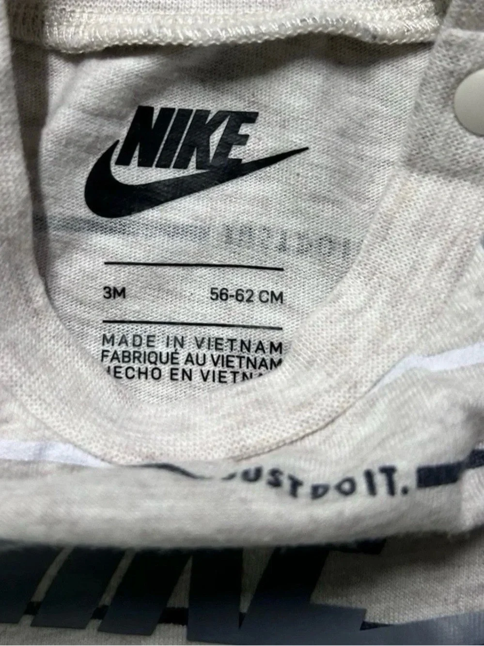 Baby Boy Summer Clothing Rompers Nike Bodysuit Size 0-3 Months